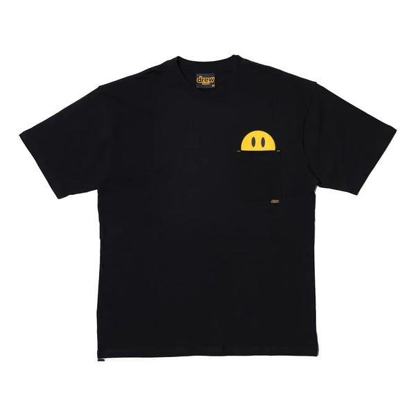 

Футболка mini mascot pocket t-shirt 'black' Drew House, черный