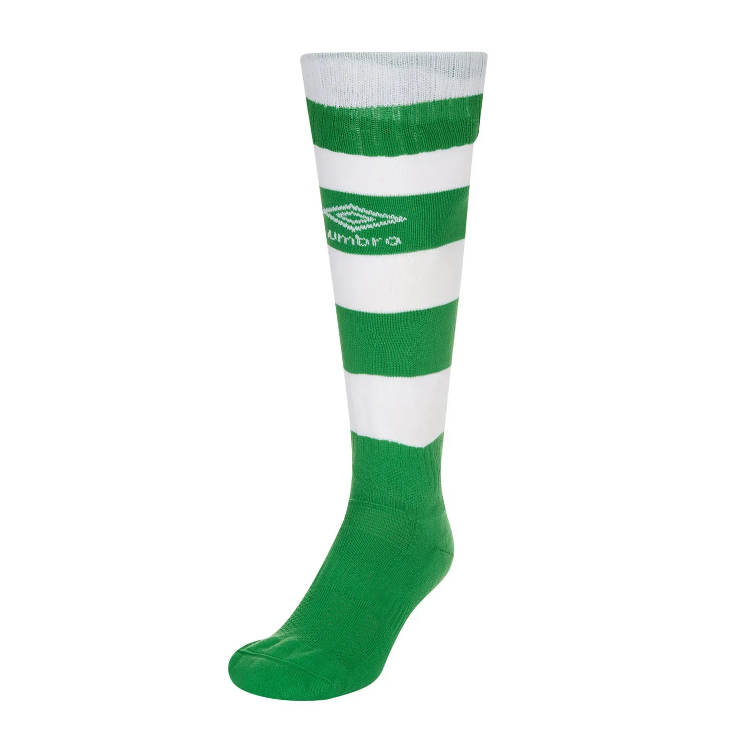Носки Umbro Hoop Stripe, зеленый