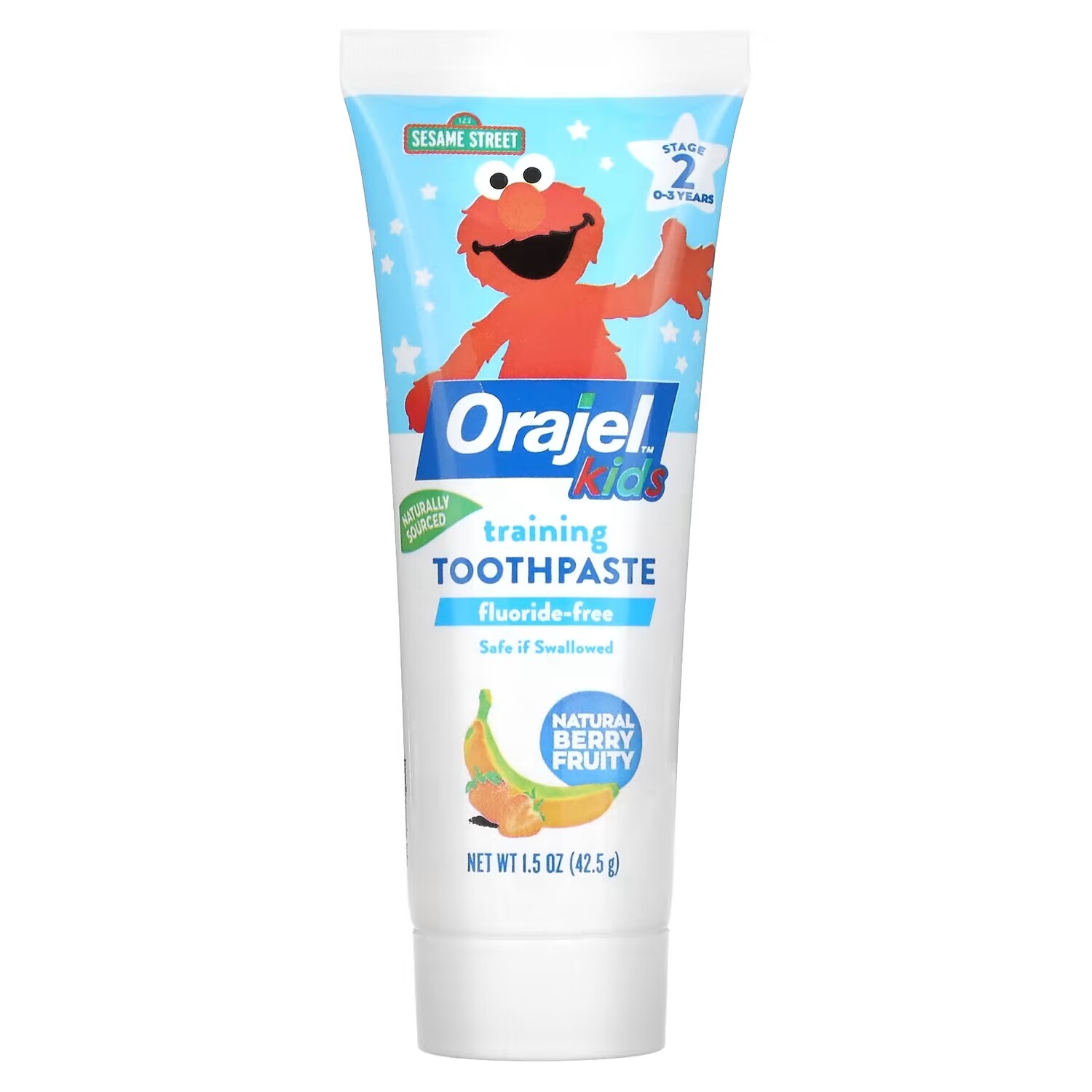 

Зубная паста детская Orajel Elmo Training ягоды и фрукты, 42,5 г