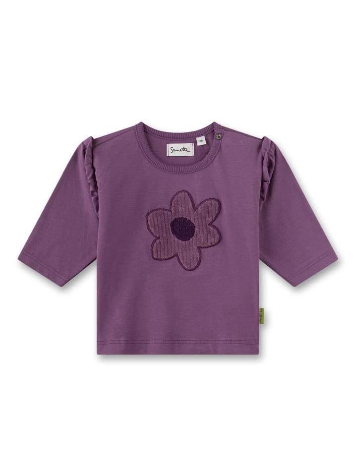 

Рубашка с длинными рукавами фиолетового цвета Sanetta