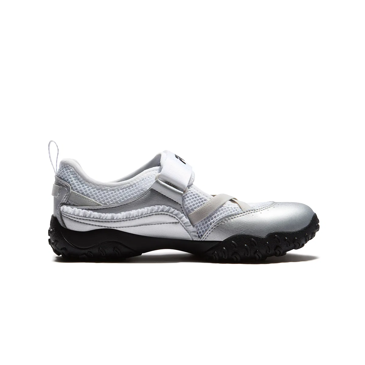 Сандалии FSW из искусственной кожи и текстиля FILA White/Space Silver детские FILA KIDS — фото 3