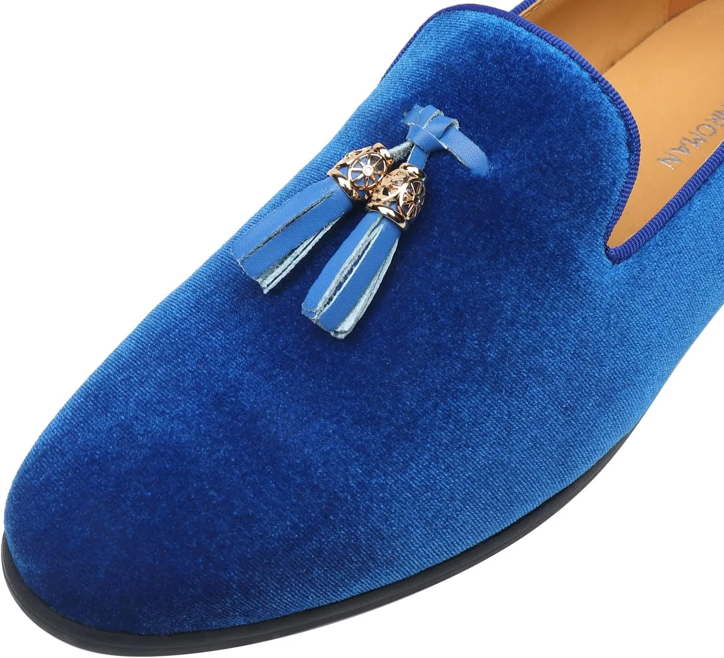 Мужские туфли ELANROMAN BR-C1500, Velvet Blue — фото 3