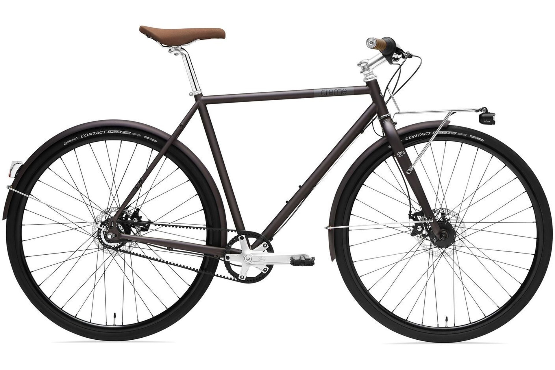 

Городской велосипед Creme Ristretto speedster - 28 дюймов - diamant, schwarz | quartz