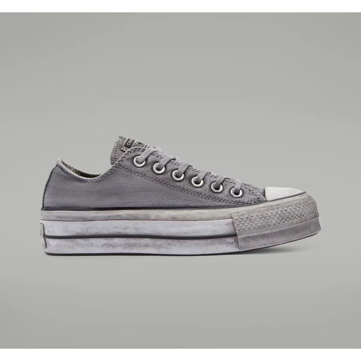 

Женская повседневная обувь Chuck Taylor All Star Platform Smoked Converse, серый
