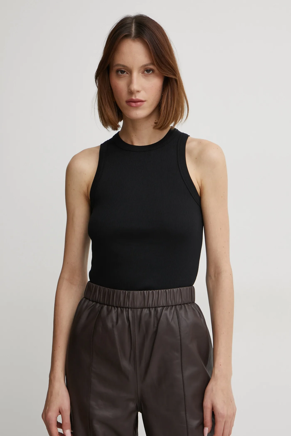 

Хлопковый топ Ivy Oak, черный