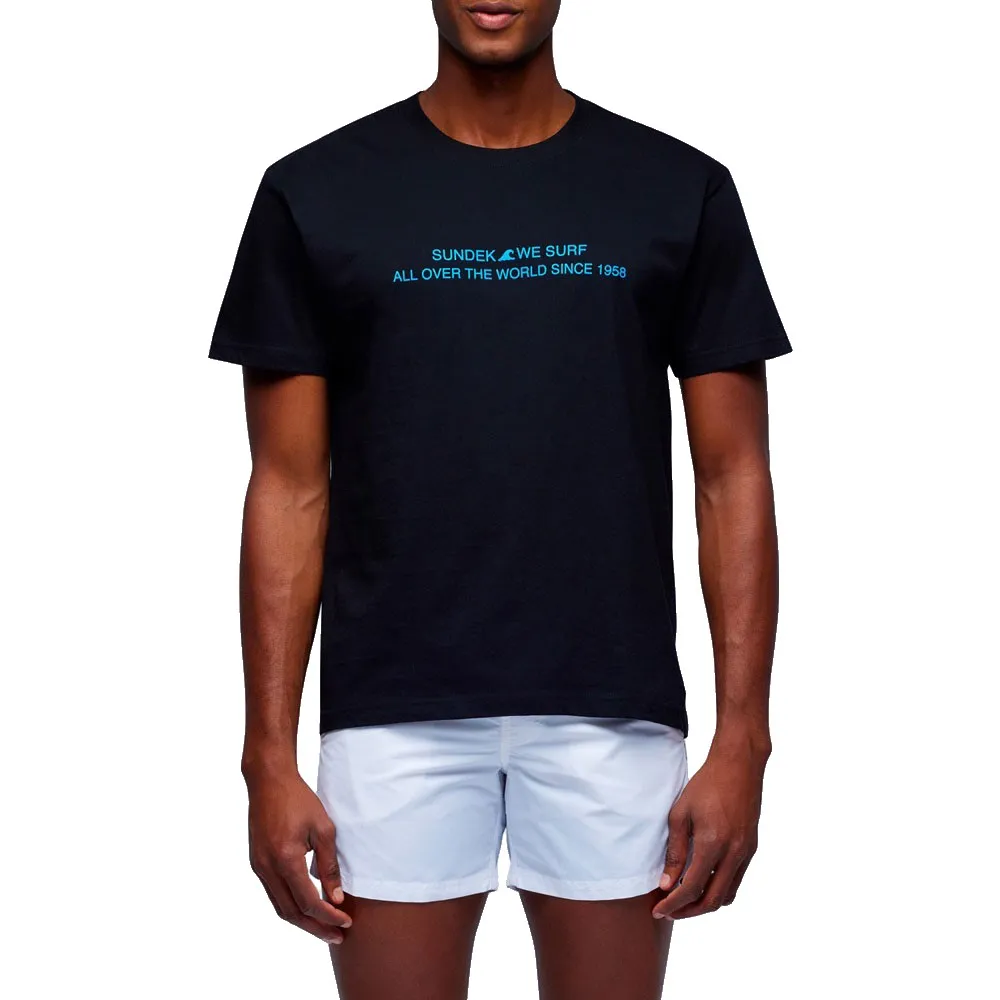 

Футболка Sundek Capsule flag cotton, черный