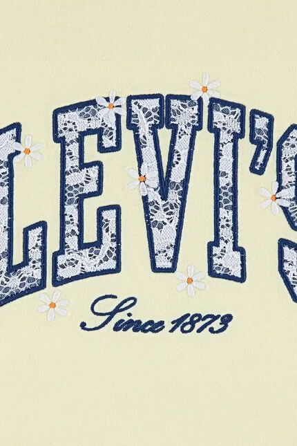 Футболка детская с аппликацией Levi's, желтый — фото 3