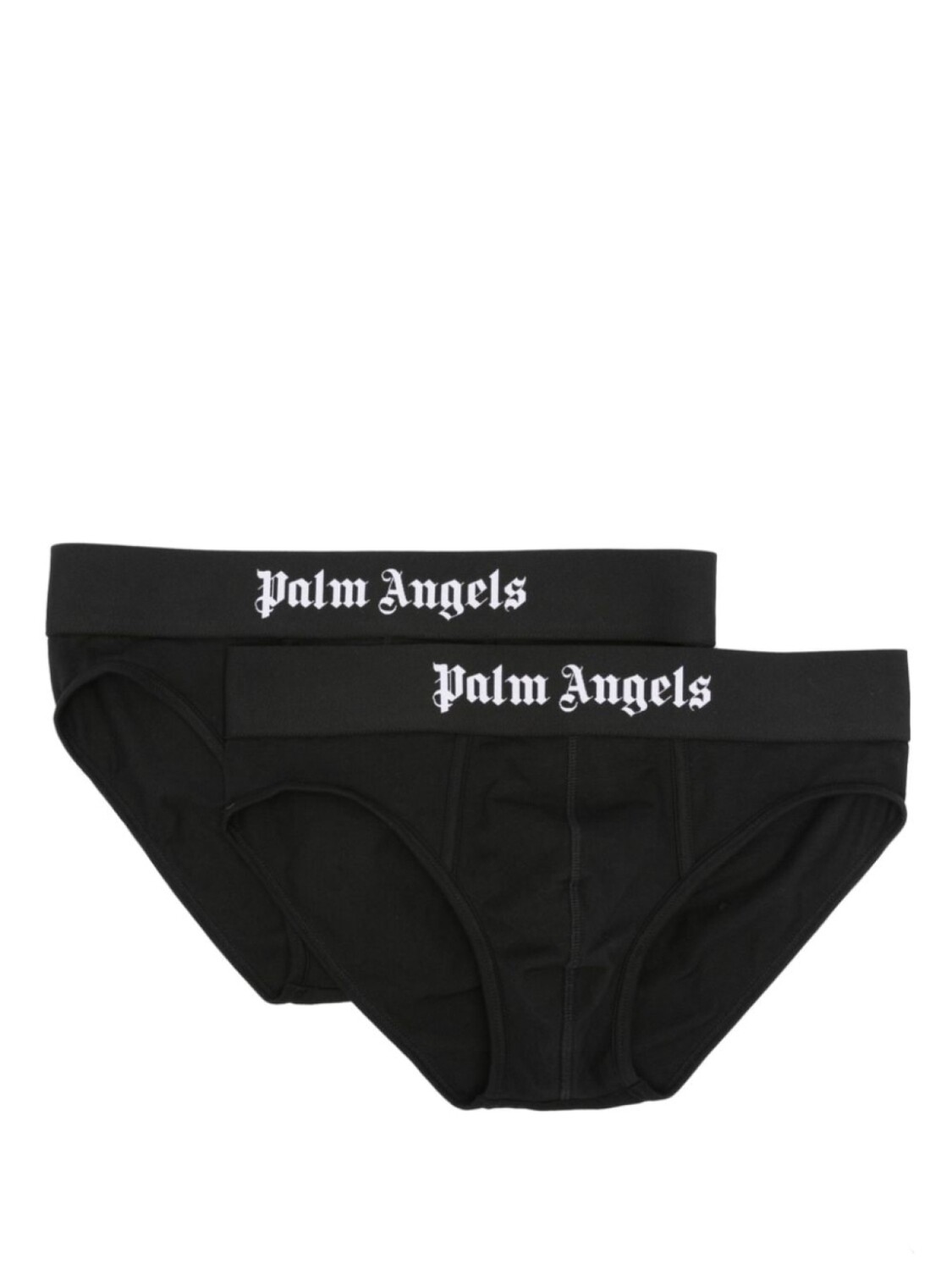 

Palm Angels комплект из двух трусов-брифов с логотипом, черный