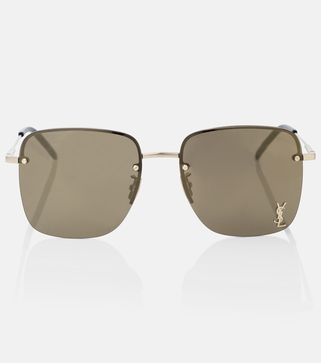 

Солнцезащитные очки-авиаторы SL 312 Saint Laurent, коричневый