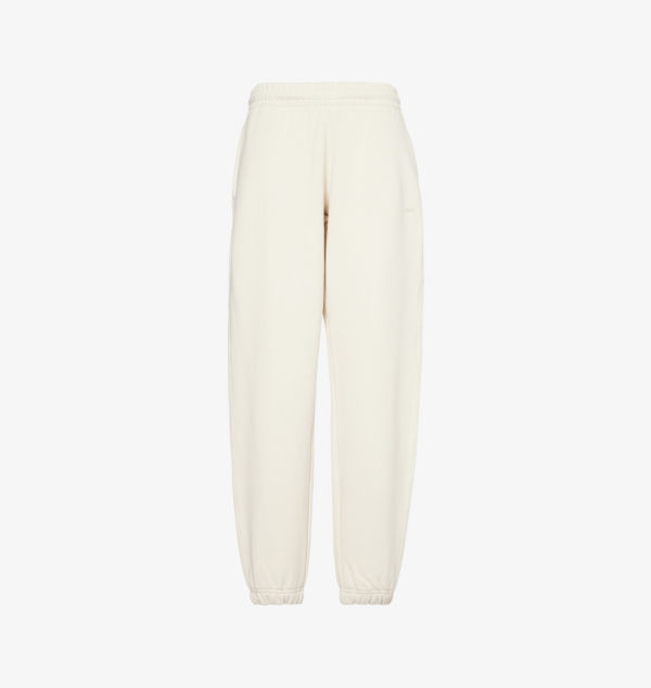 

Спортивные брюки Everywear из хлопкового трикотажа, зауженные книзу, со средней посадкой, с двумя накладными карманами Gymshark, белый