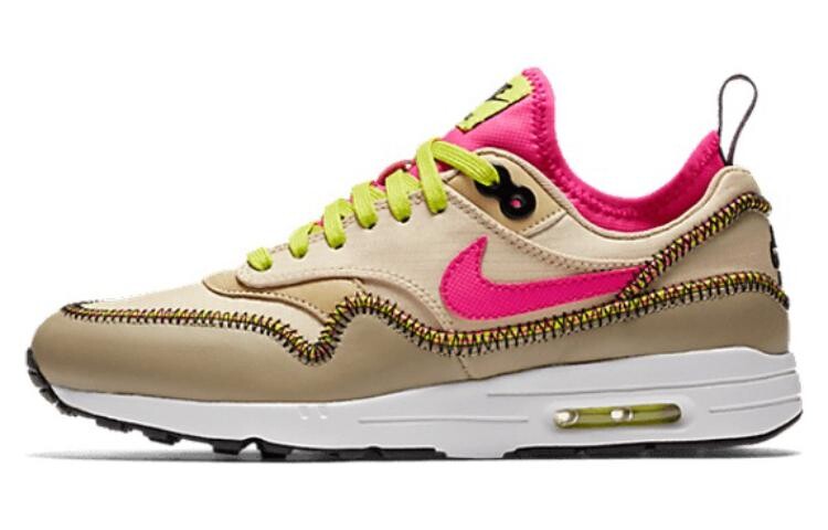 

Кроссовки Nike Air Max 1 Lifestyle Shoes Women's Low-top Brown, коричневый