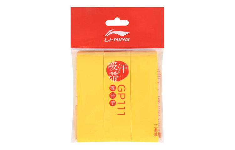 

Лента для рукоятки бадминтонной ракетки Polyurethane тонкая LINING, желтый