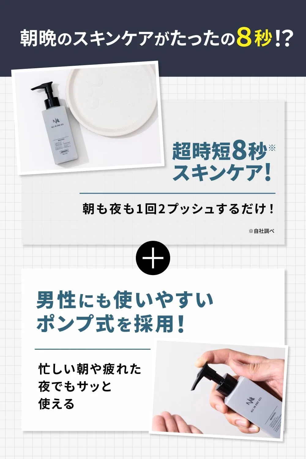 Набор для ухода за кожей All-in-One Gel Mens Null 1 шт 1 г — фото 4