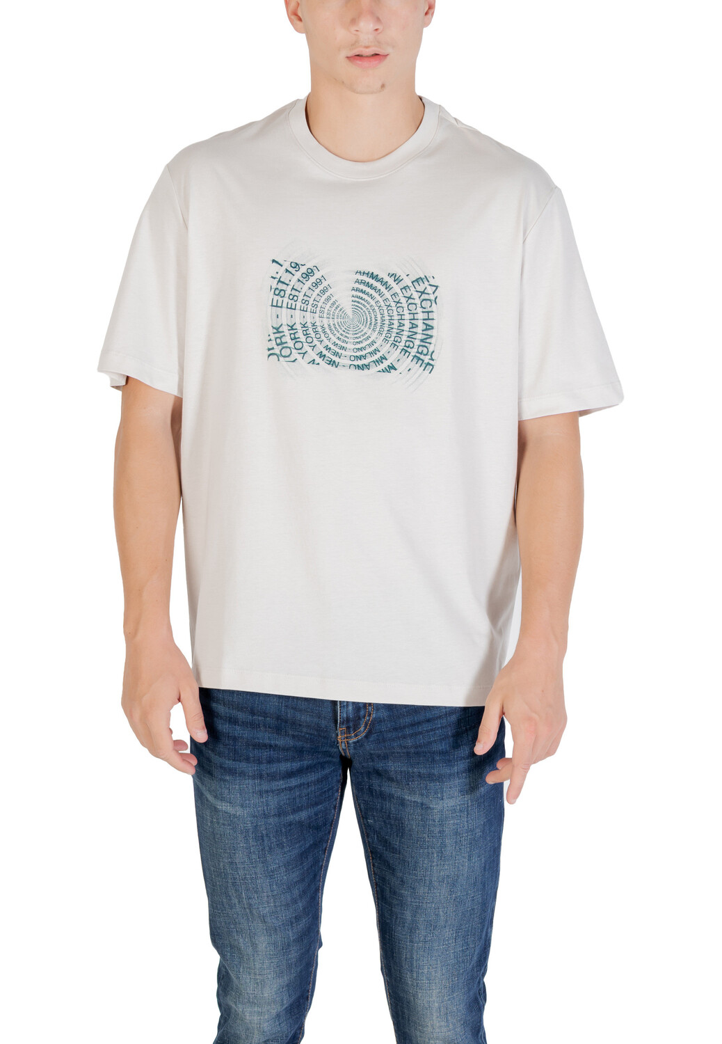 

Футболки Armani Exchange, бежевый