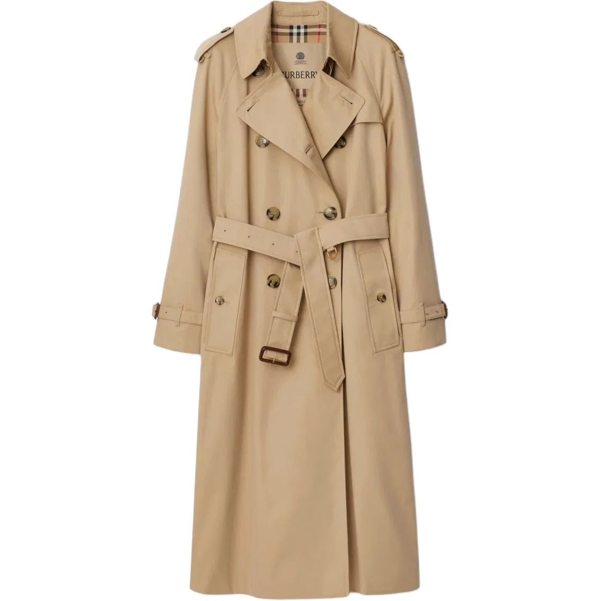 Пальто тренч Waterloo Heritage с поясом Burberry, Beige