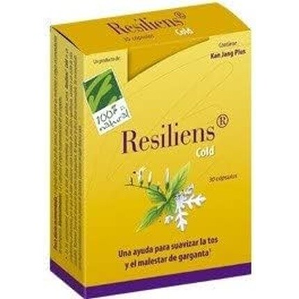 

Nutricosmetics 100% Natural Resiliens Cold 30 капсул, 100%Natura