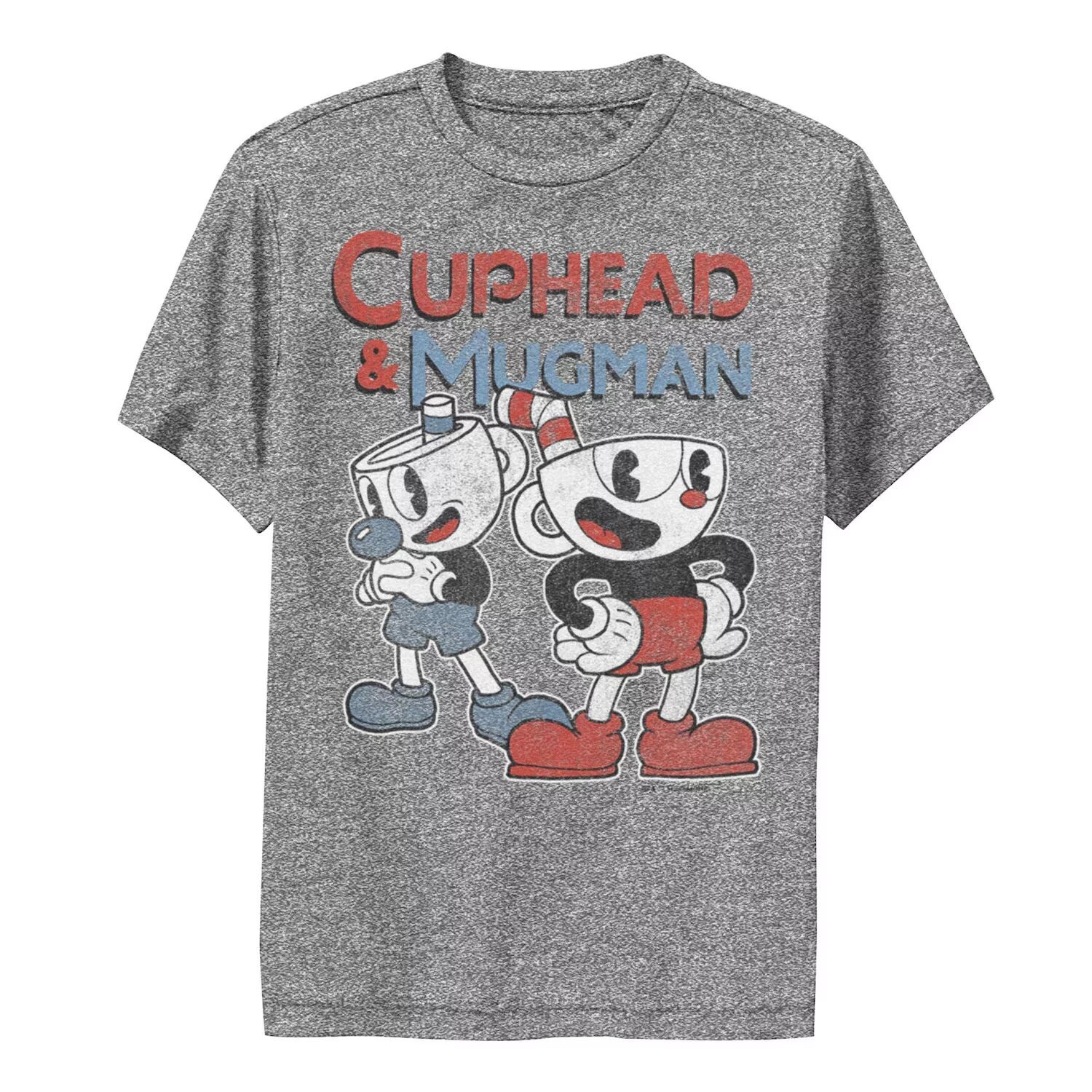 

Футболка Cuphead и Mugman Dynamic Duo для мальчиков 8–20 лет Licensed Character