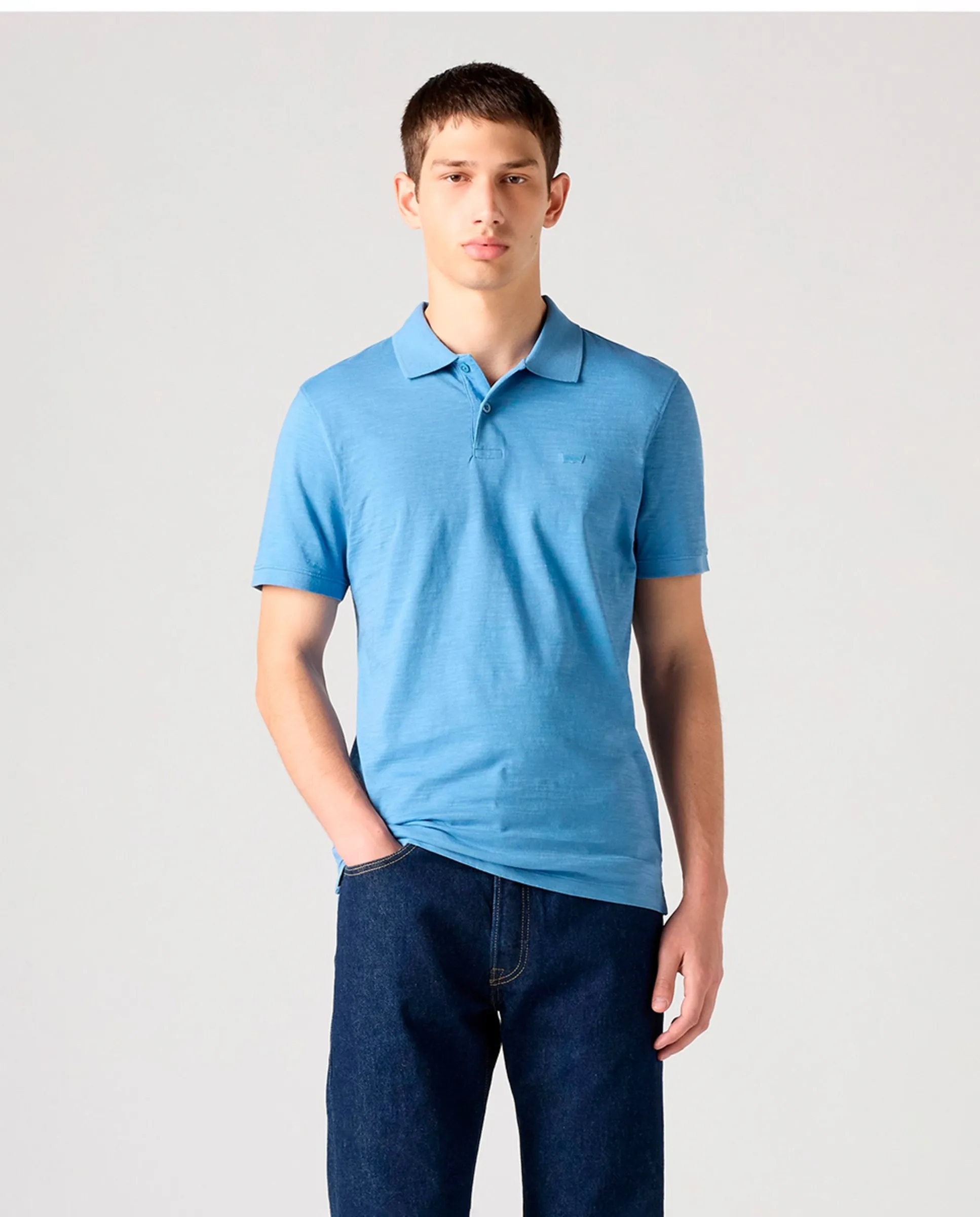 

Мужская футболка поло с коротким рукавом slim fit Levi'S, синий