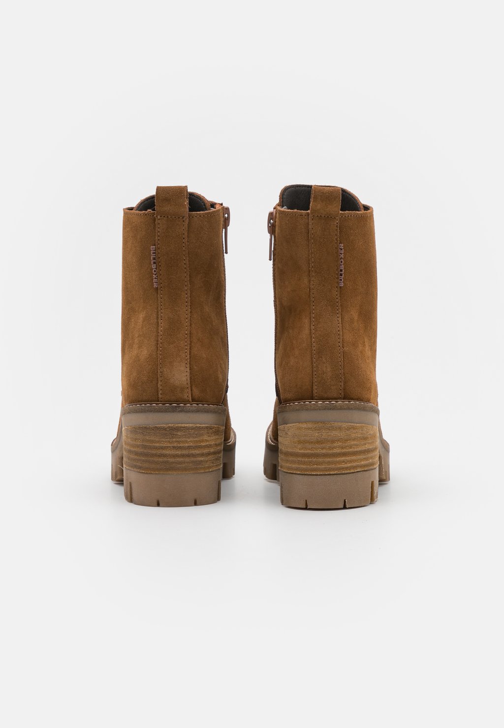 Ботильоны Platform ankle boots Bullboxer, коричневый — фото 4