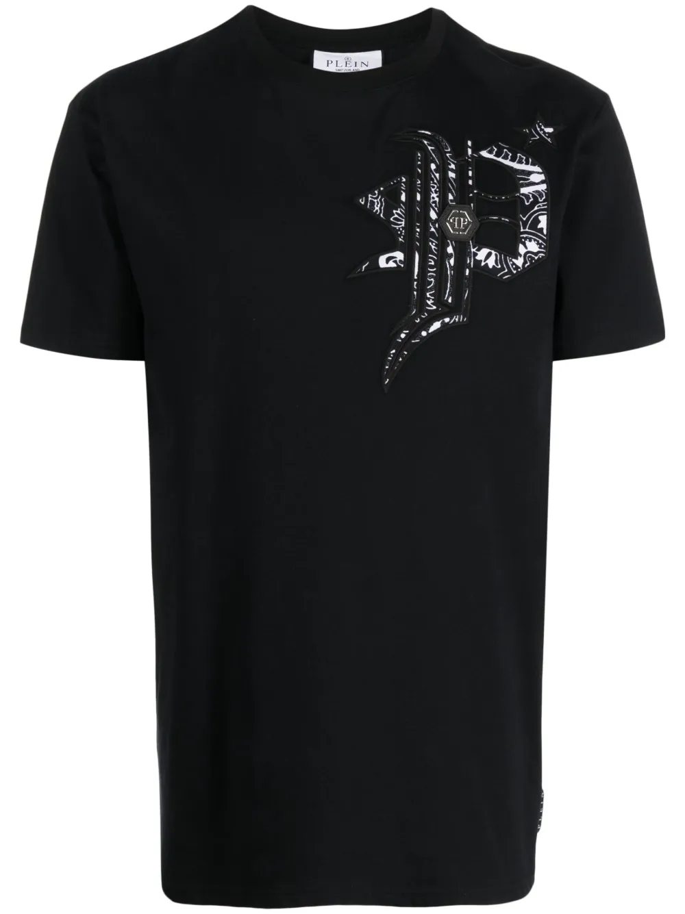 

Футболка с графичным принтом Philipp Plein, черный