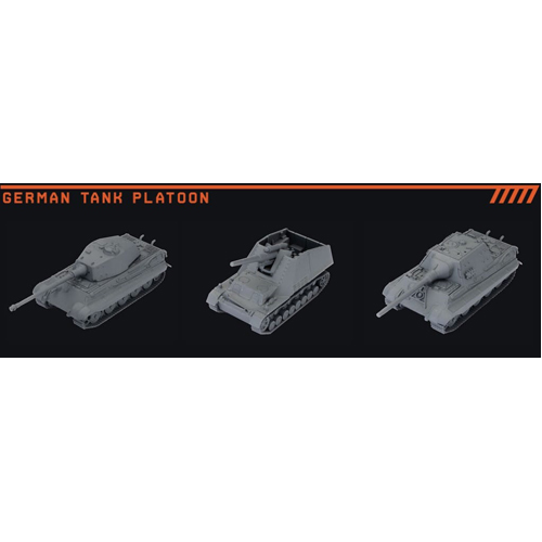 

Фигурка German Tank Platoon (Tiger Ii, Hummel, Jagdtiger)