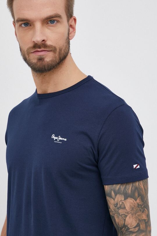 

Футболка ORIGINAL BASIC 3N Pepe Jeans, темно-синий
