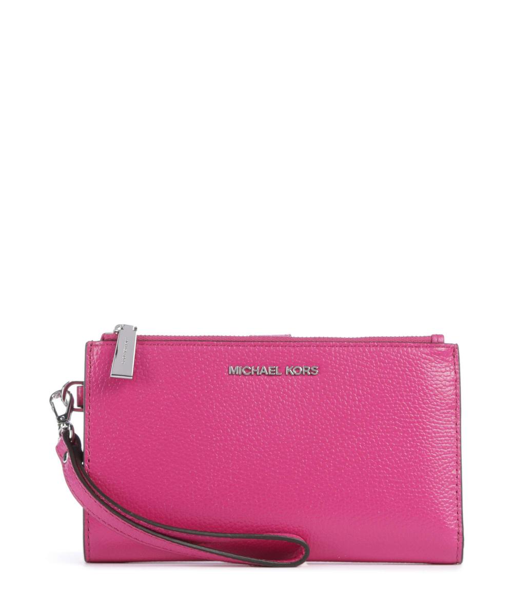 

Кошелек Jet Set из зернистой яловой кожи Michael Kors, розовый