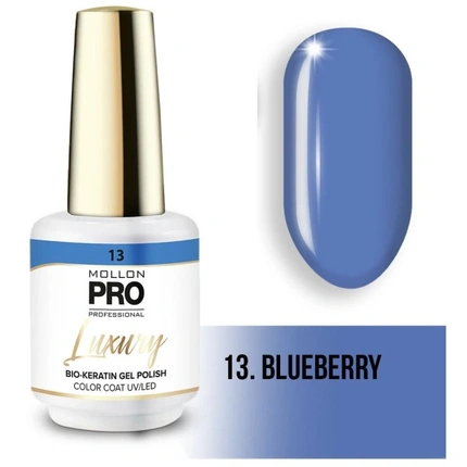 

Mol Luxury 13 - полуперманентный лак для ногтей Mollon Pro