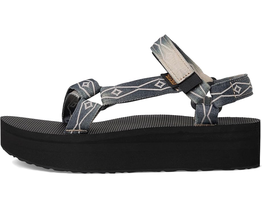 Сандалии Teva Flatform Universal Sunscape, цвет Waterles Black/Cream — фото 4