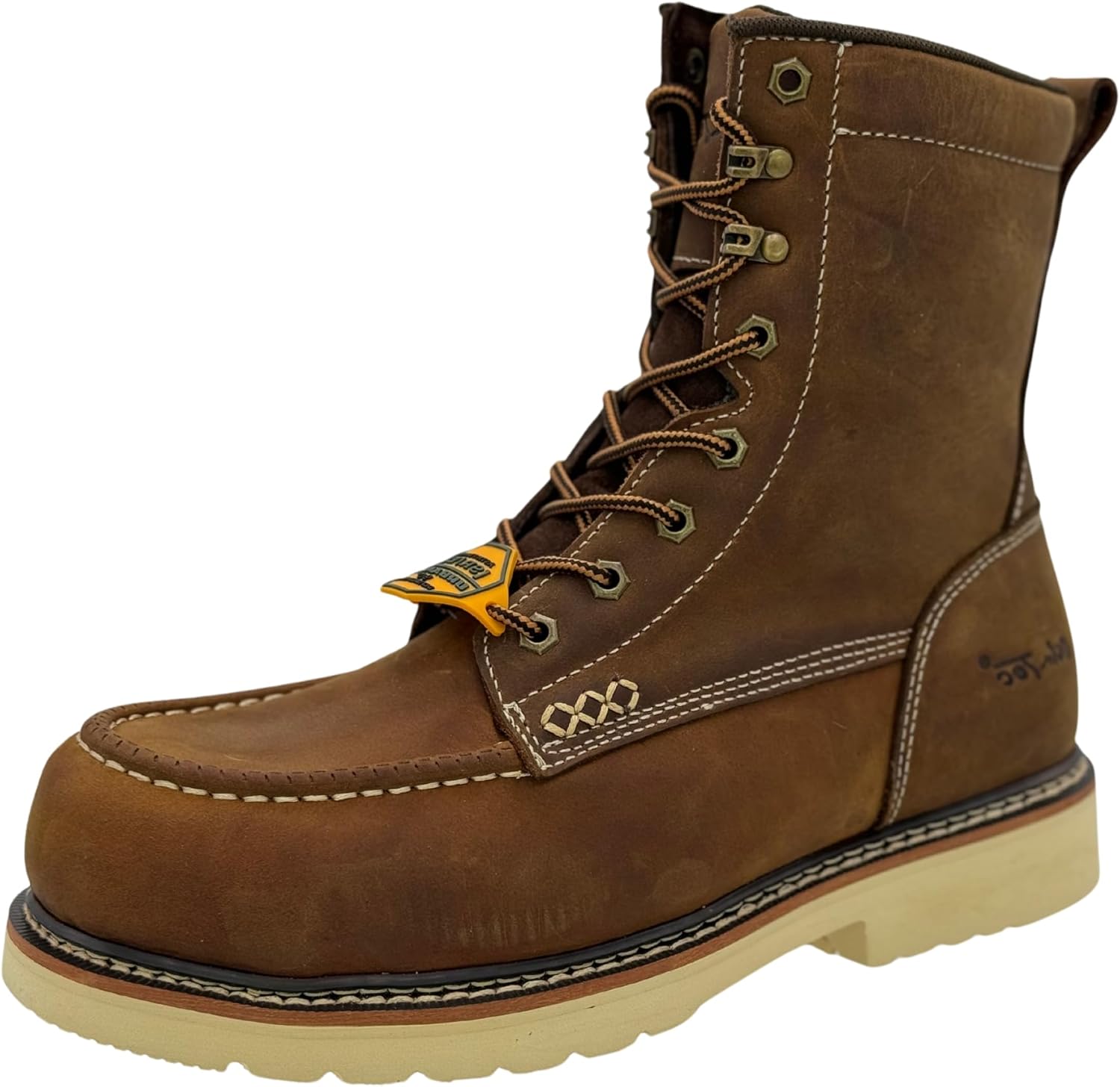 

Мужские ботинки Ad Tec Apex 8 с композитным носком - 9182, сертифицированные по ASTM F2413-18 M/I/C, F3445-21(SR), F2892-18 (EH), из кожи полной выделки, Whiskey Tan