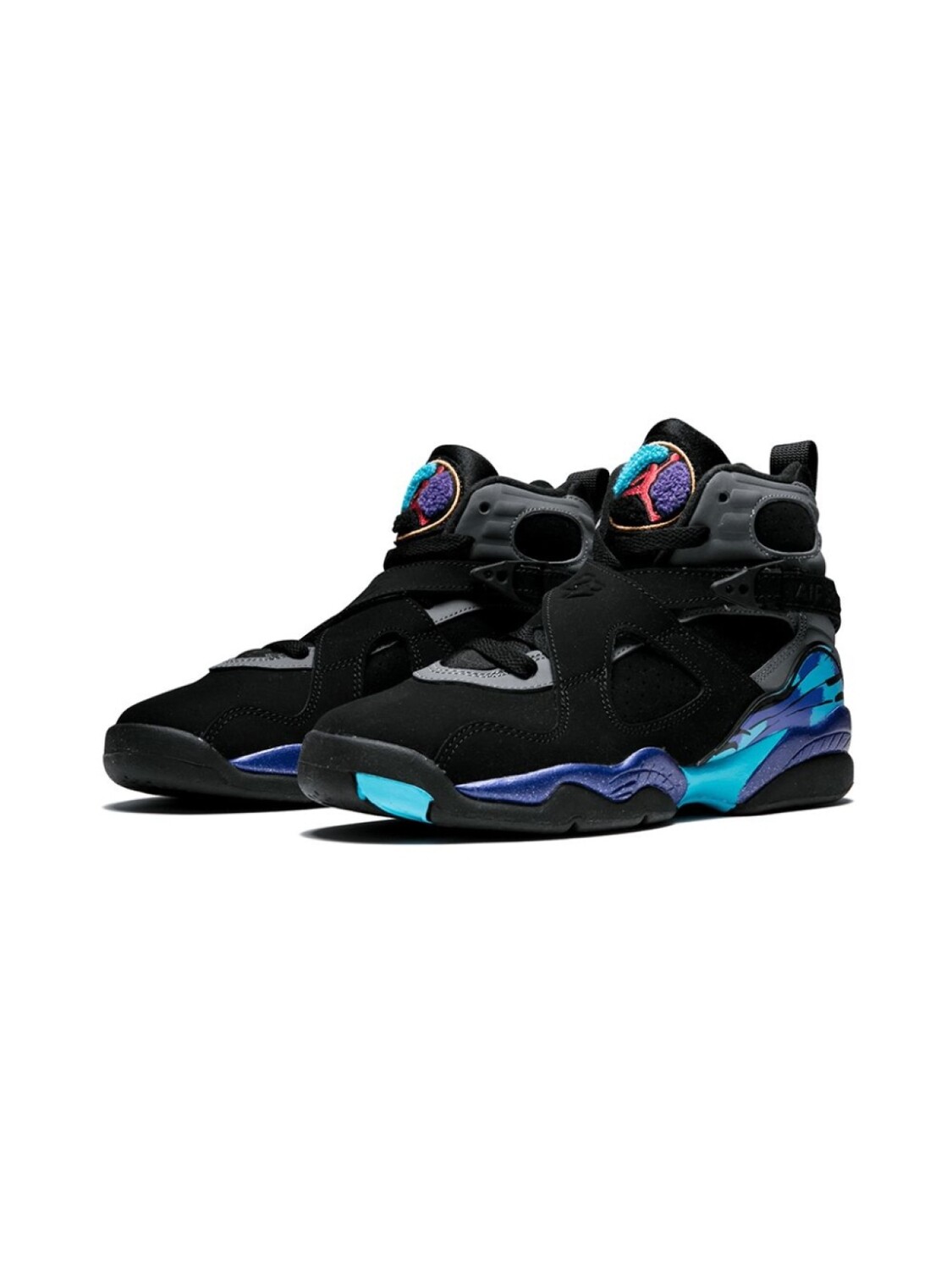 Jordan Kids кроссовки Air Jordan 8 Retro, черный — фото 2