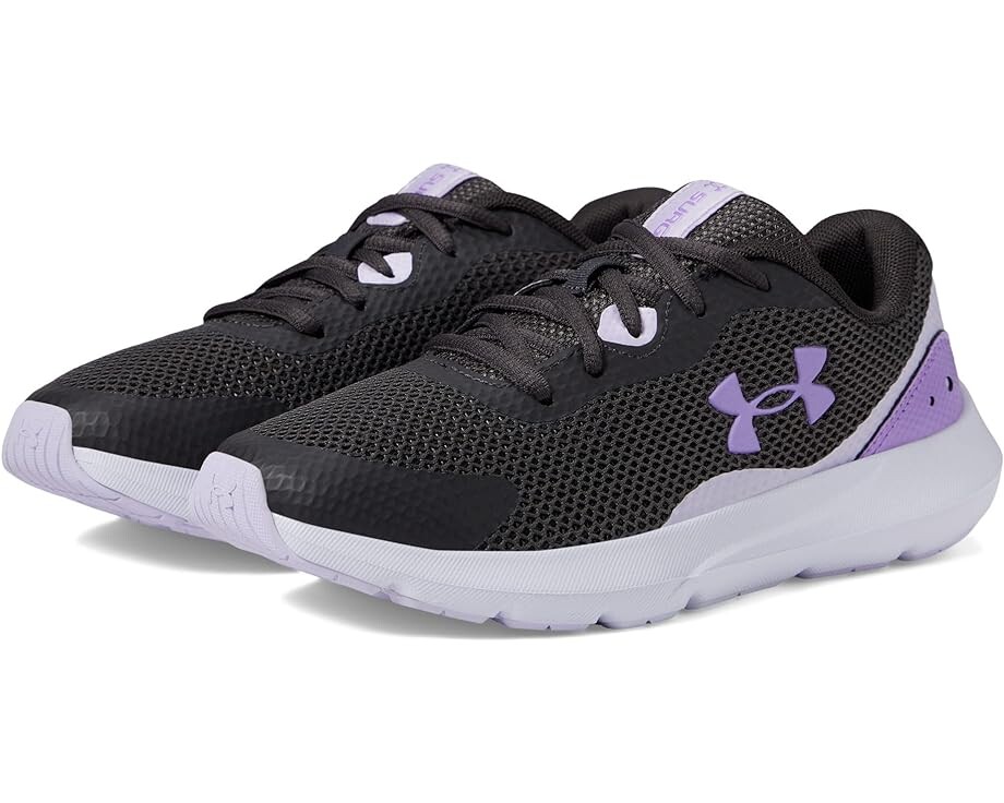 

Кроссовки Under Armour Surge 3, цвет Jet Gray/Nebula Purple/Digi Purple