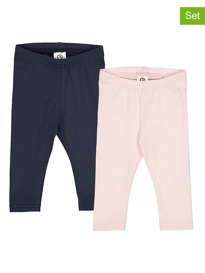 

Müsli Комплект из 2 штук: леггинсы розового/темно-синего цвета