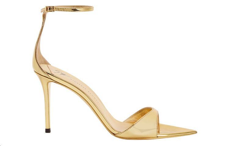 90 мм Блестящие босоножки на каблуке Женские Giuseppe Zanotti — фото 2
