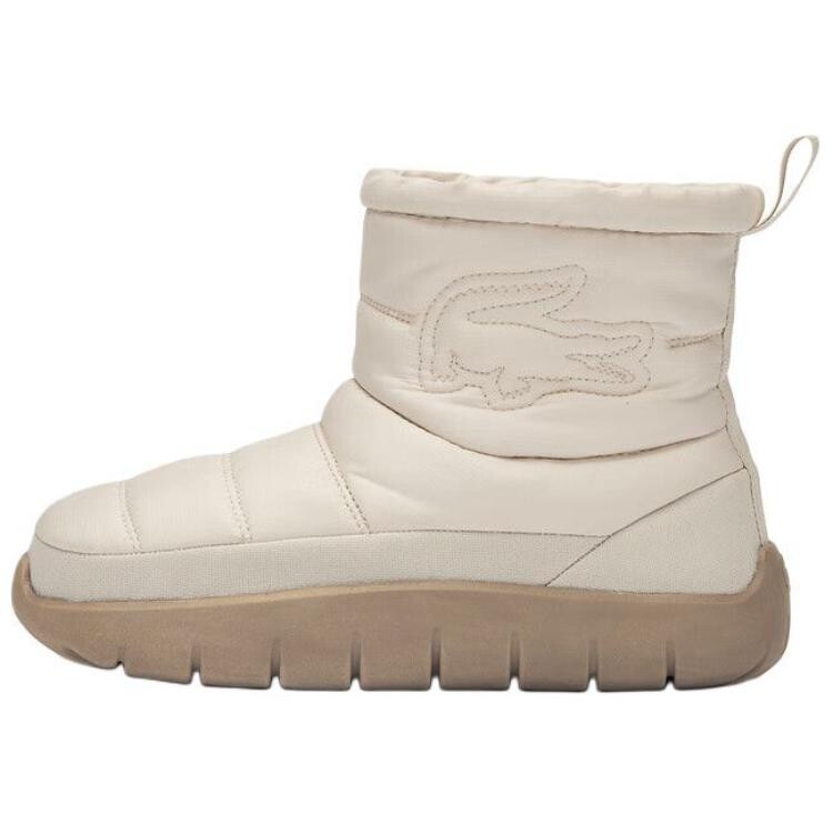 Зимние ботинки женские бежевый Lacoste
