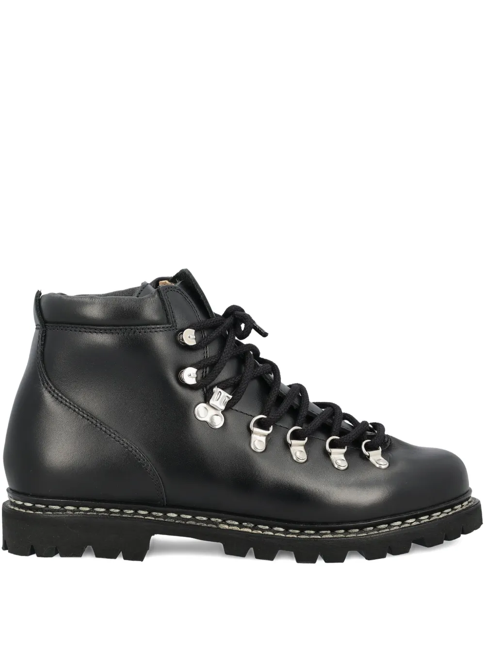 

Кожаные ботинки на шнуровке Paraboot, черный