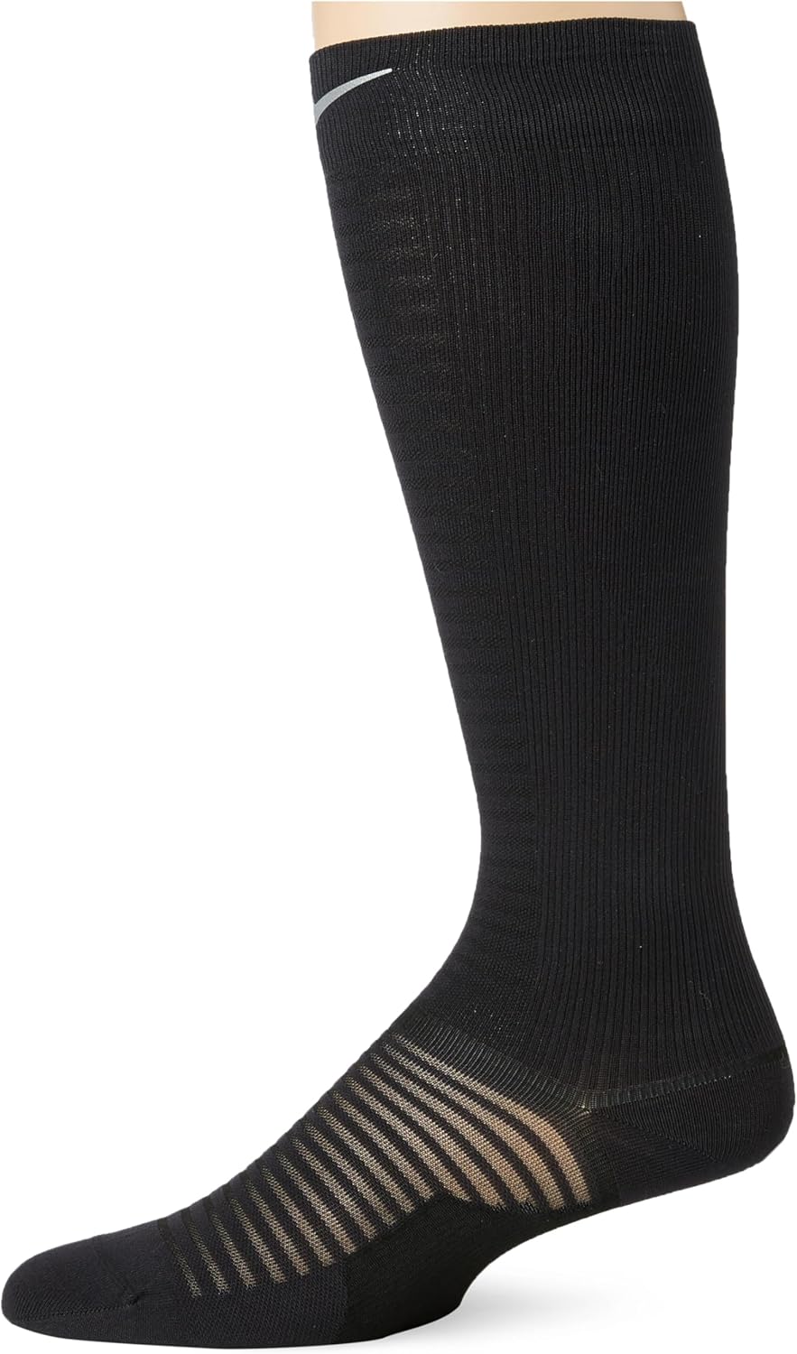 

Легкие компрессионные носки для бега Nike Spark длиной выше голени, Black/Reflective Silver