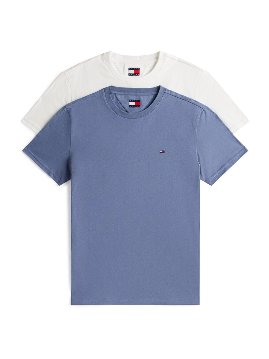 

Рубашка Tommy Jeans, цвет marine blue/Royal blue/White