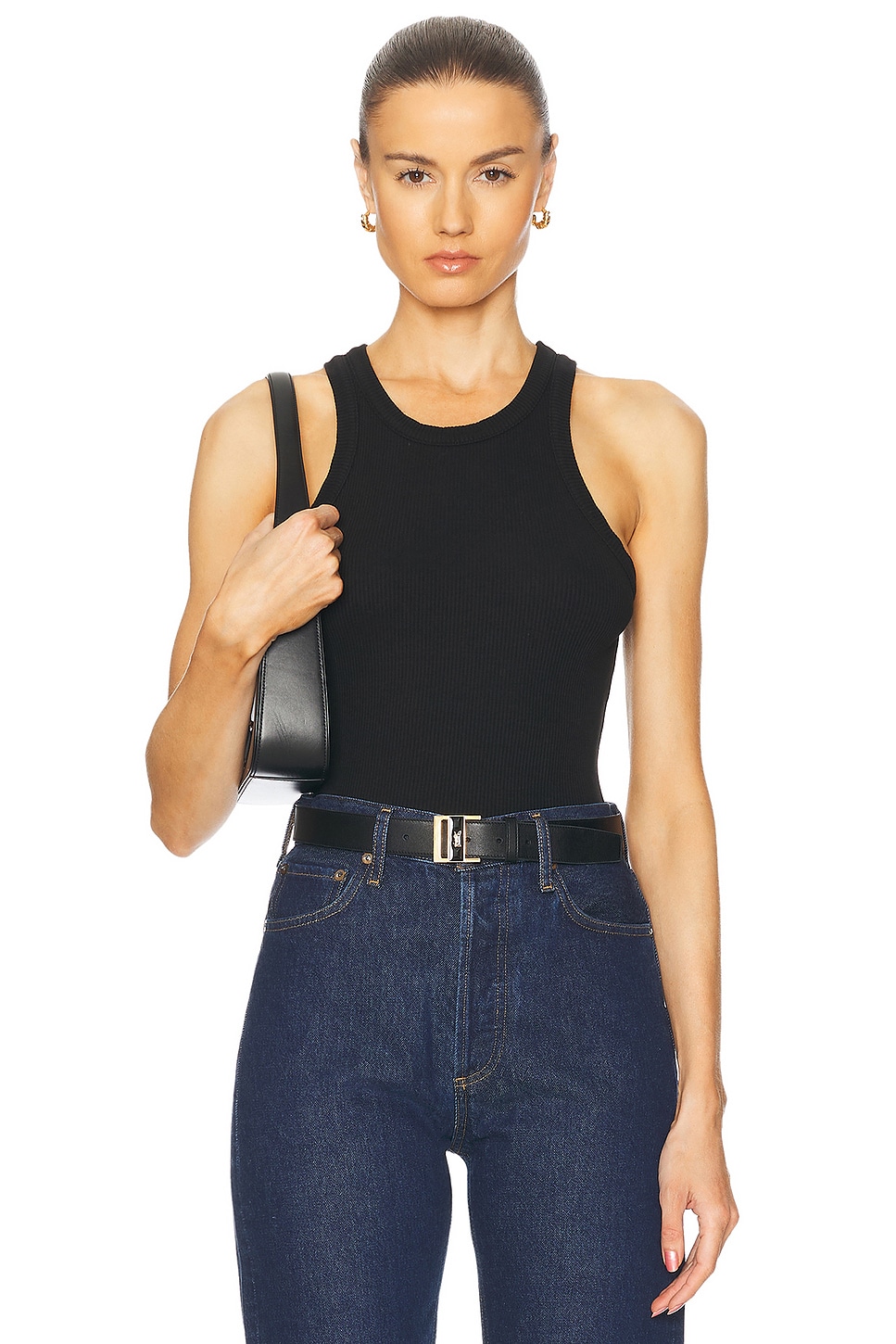 

Топ Rayne Tank Agolde, Black