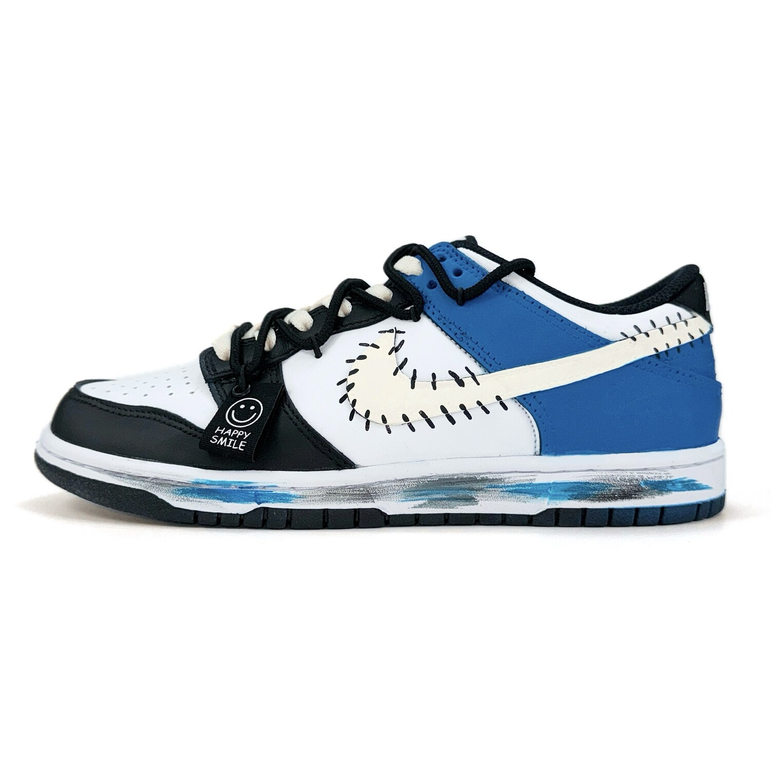 

Кроссовки для скейтбординга Dunk унисекс с низким верхом, черный/розовый Nike