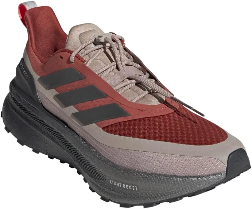 Мужские кроссовки Adidas Ultraboost Ultra Boost 5 Climawarm для бега - красные, мультиколор — фото 2