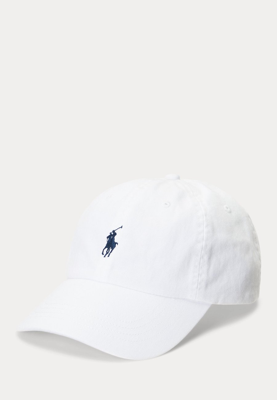 

Бейсболка Polo Ralph Lauren THE ICONIC COTTON CHINO BALL CAP, White/ Newport Navy/Off-White