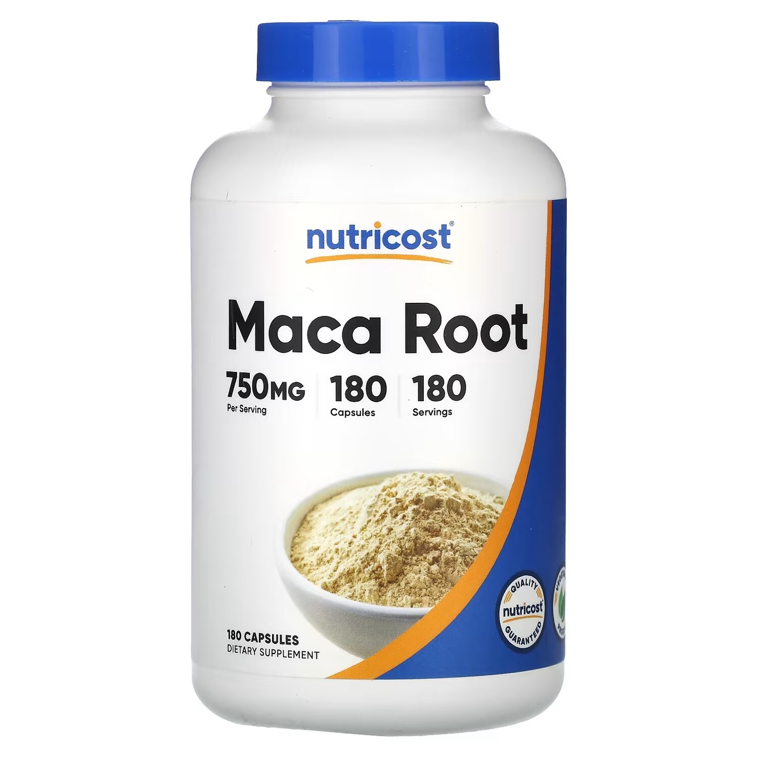 

Корень маки 750 мг 180 капсул Nutricost