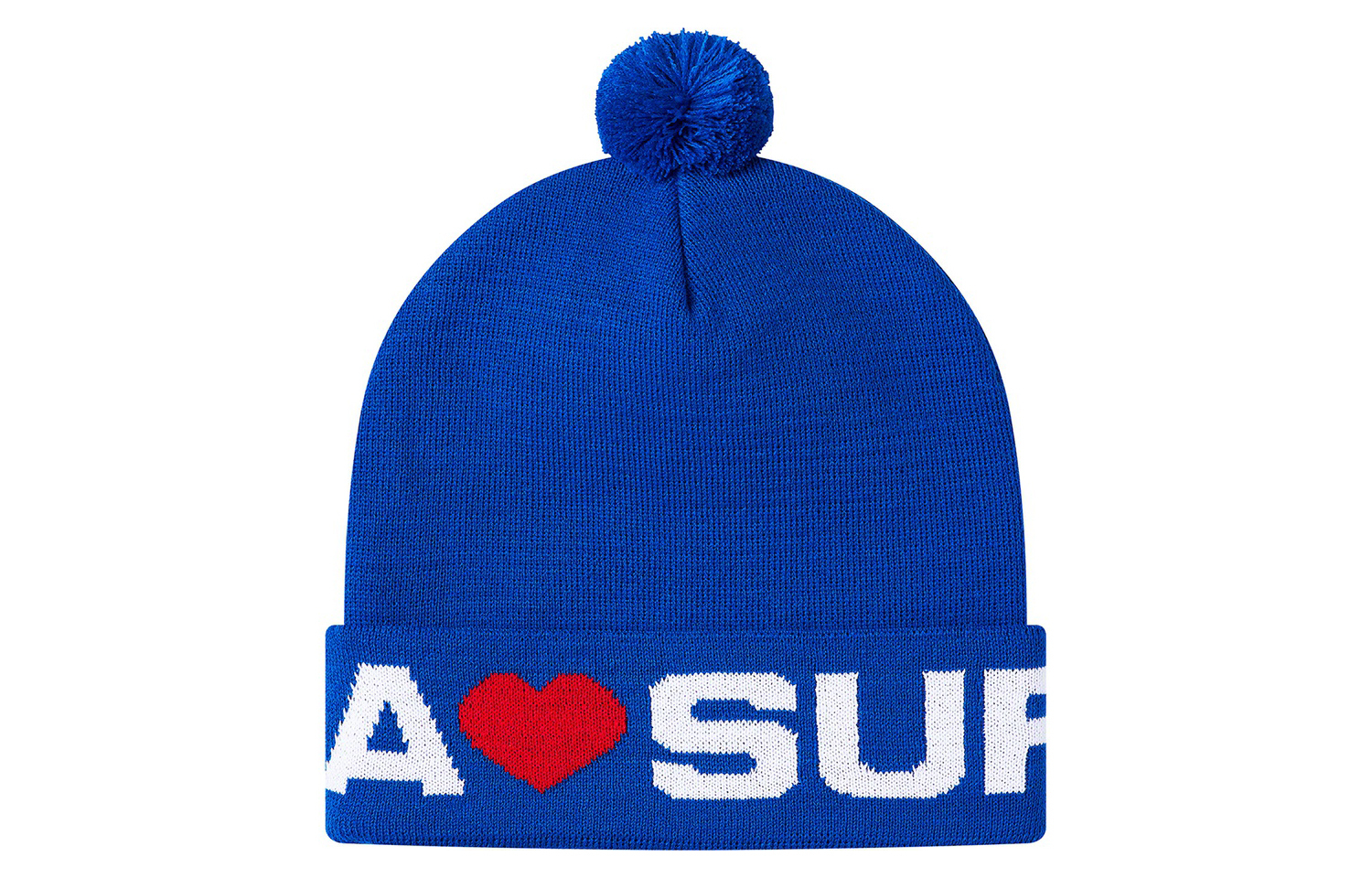 

Supreme Вязаная шапка с надписью Love, Blue
