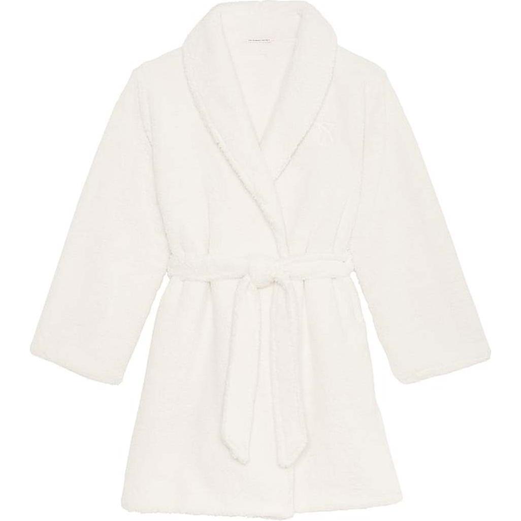 

Victoria's Secret 24 Big Show Collection THE MIX пижамный халат Women's Coconut White