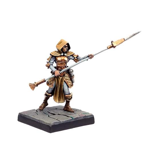 

Фигурка Kings Of War Basilean Abbess With Koliskos Mantic Games