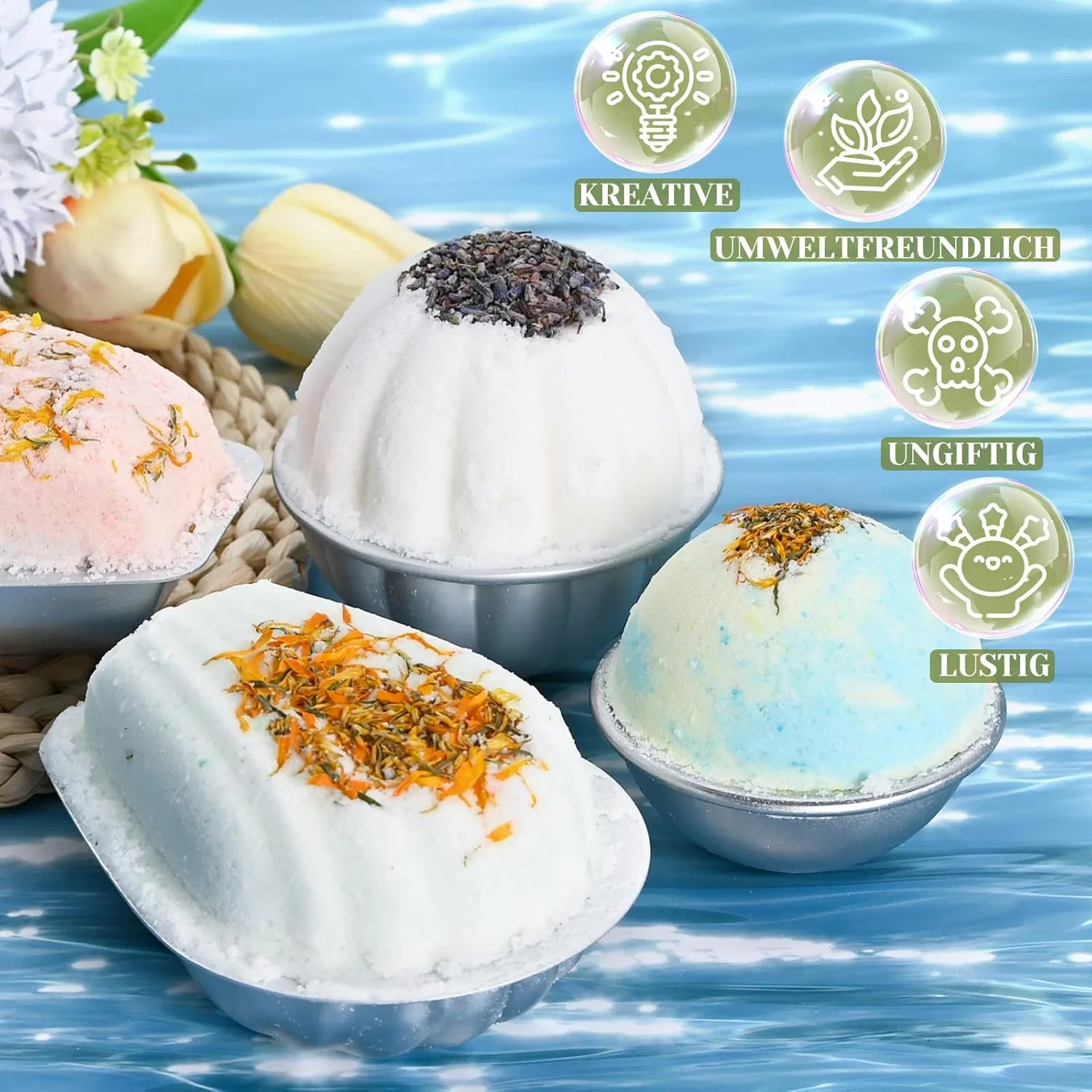 Набор для изготовления бомбочек для ванны JUYRLE DIY Juyrle — фото 3