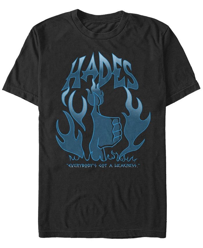 

Мужская футболка Hades Flames с короткими рукавами и круглым вырезом Fifth Sun, черный