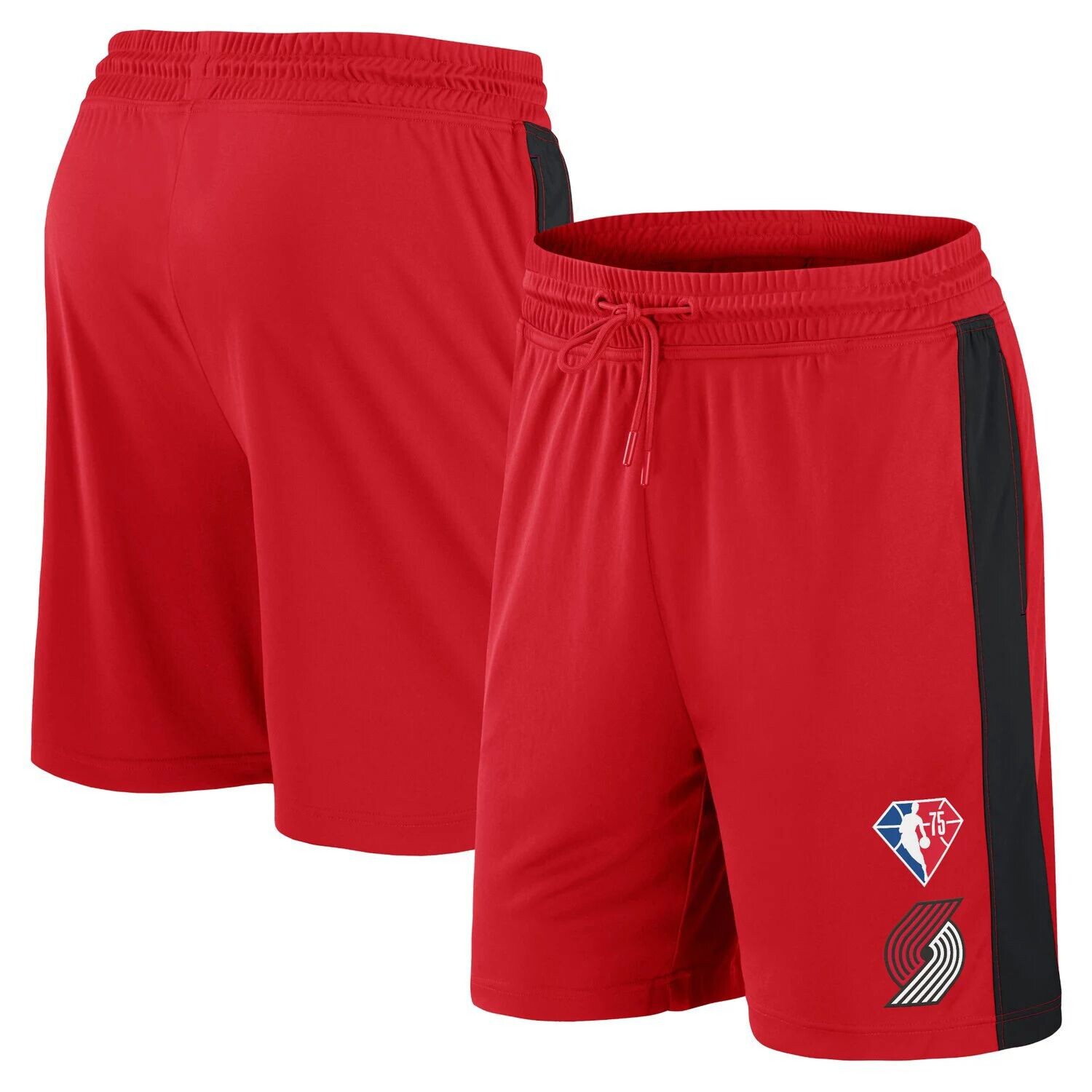 

Мужские фирменные красные шорты Portland Trail Blazers 75th Anniversary Downtown Performance Practice Shorts Fanatics