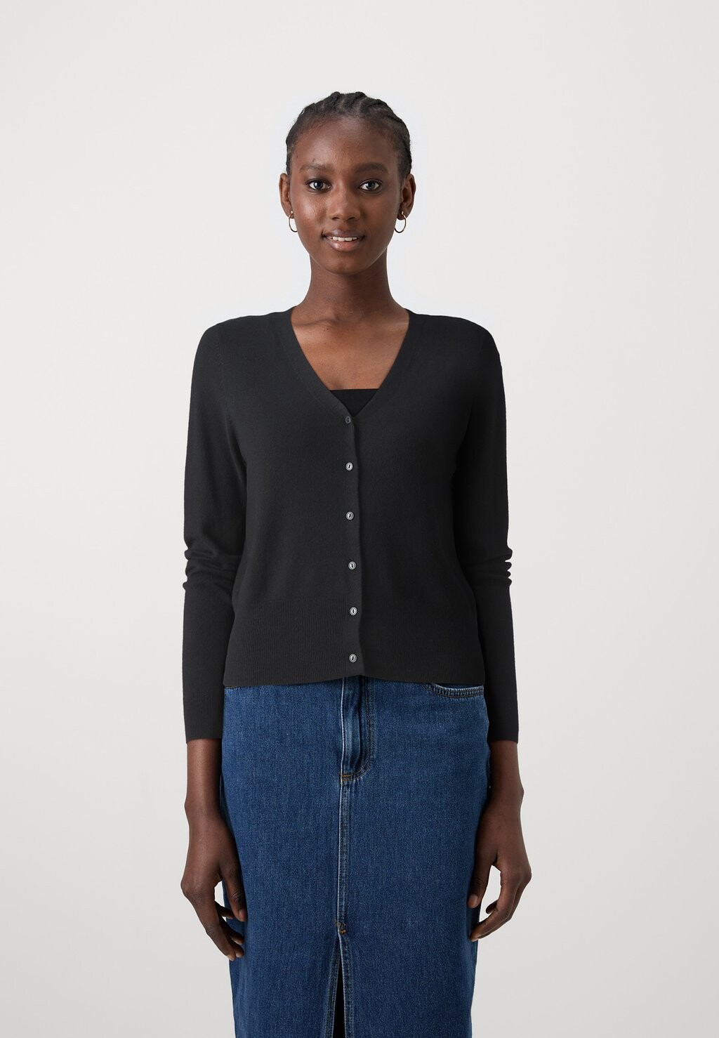 

Кардиган ONLVENICE VNECK ONLY, черный